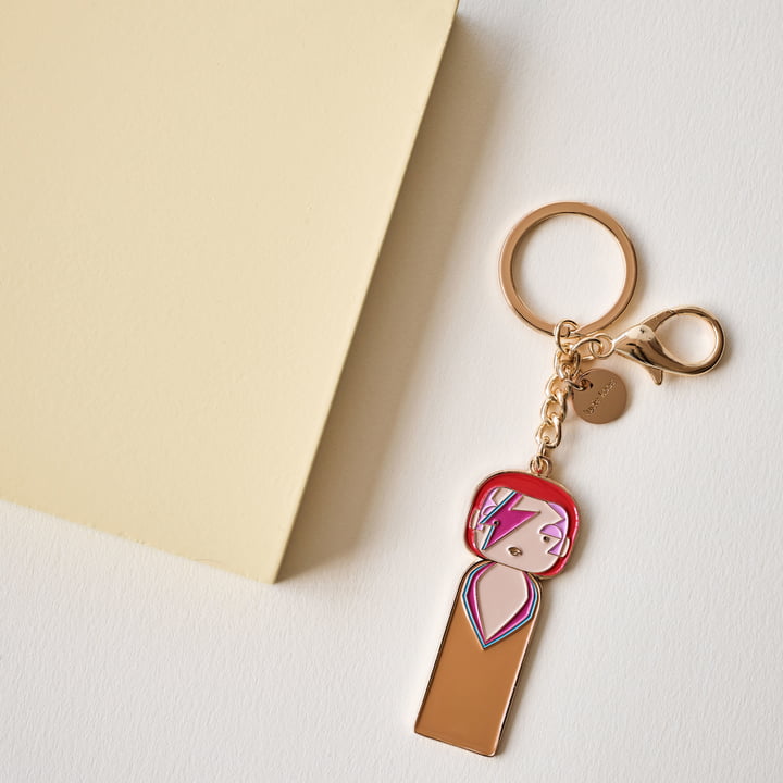 Sketch Inc. keychain Aladdin Sane by Lucie Kaas