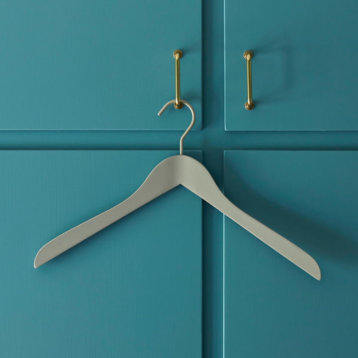 Hay Soft Coat Hanger Set of 4 - Grey Slim