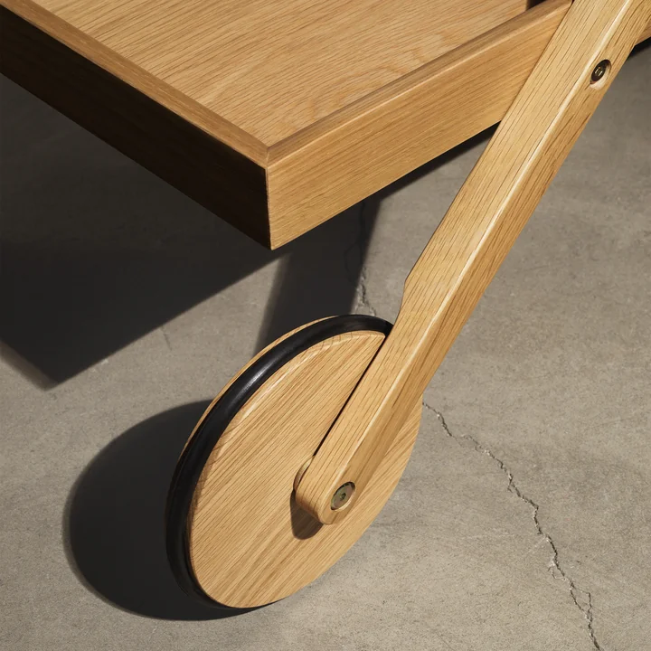 Exit Serving trolley, oak from Design House Stockholm