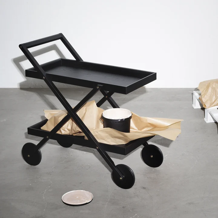 Exit Serving trolley, black from Design House Stockholm