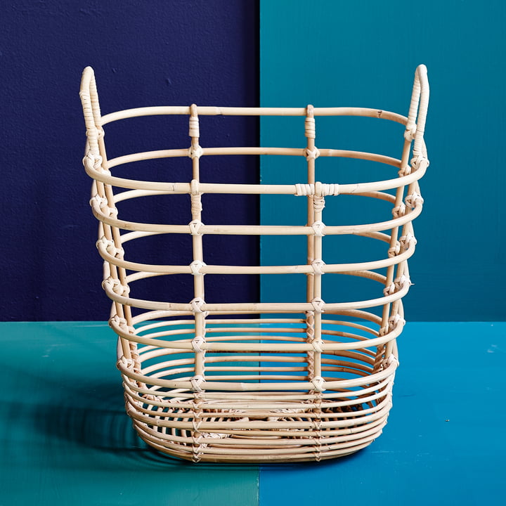 Sweep Basket square 42 x 42 cm, natural from Cane-line