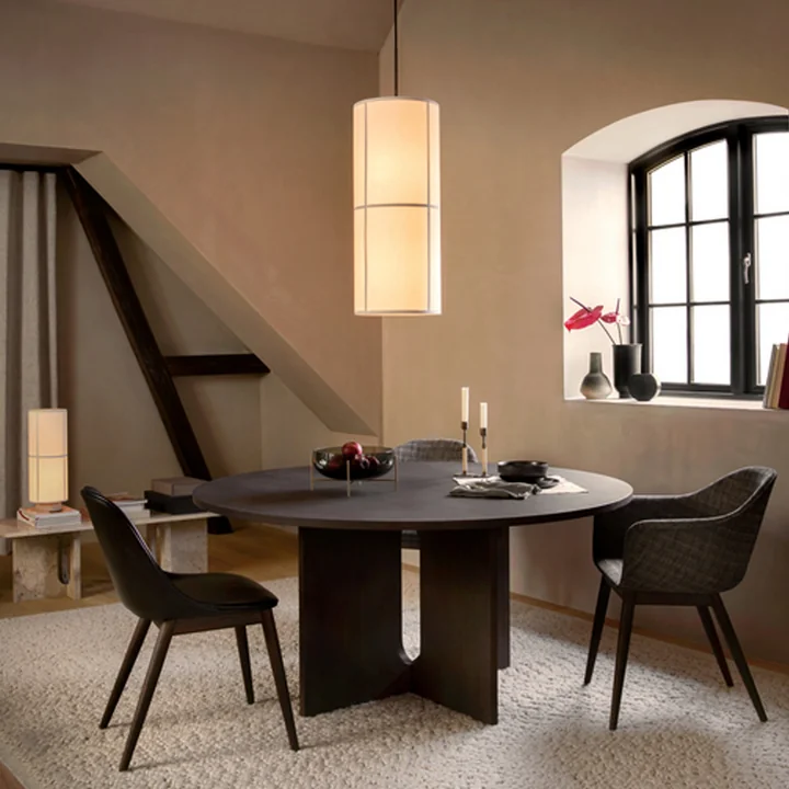 Hashira table lamp and pendant light from Audo