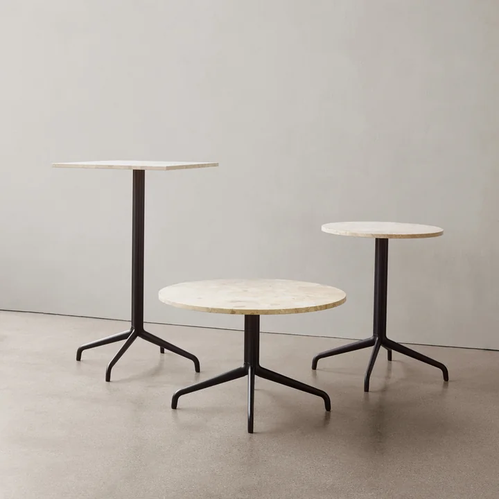 Harbour Column marble Kunis Breccia / black from Audo