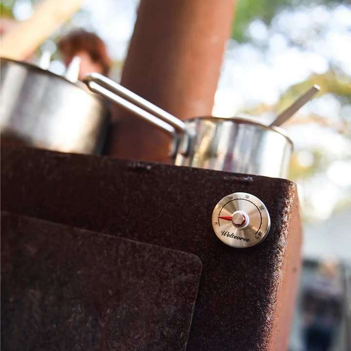 Thermometer for outdoor steel furnaces from Weltevree