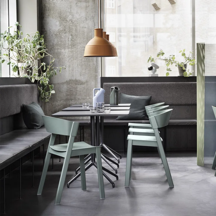 Cover Side Chair from Muuto in green