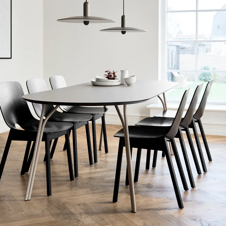 Tree table 220 x 90 cm from Woud