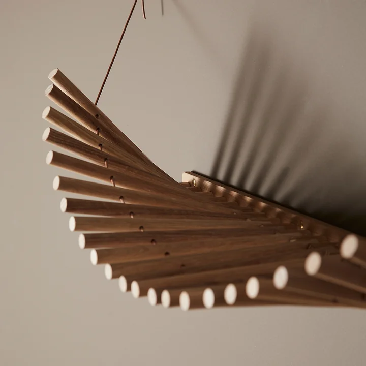 Knaegt wall wardrobe from Woud in oak white pigmented