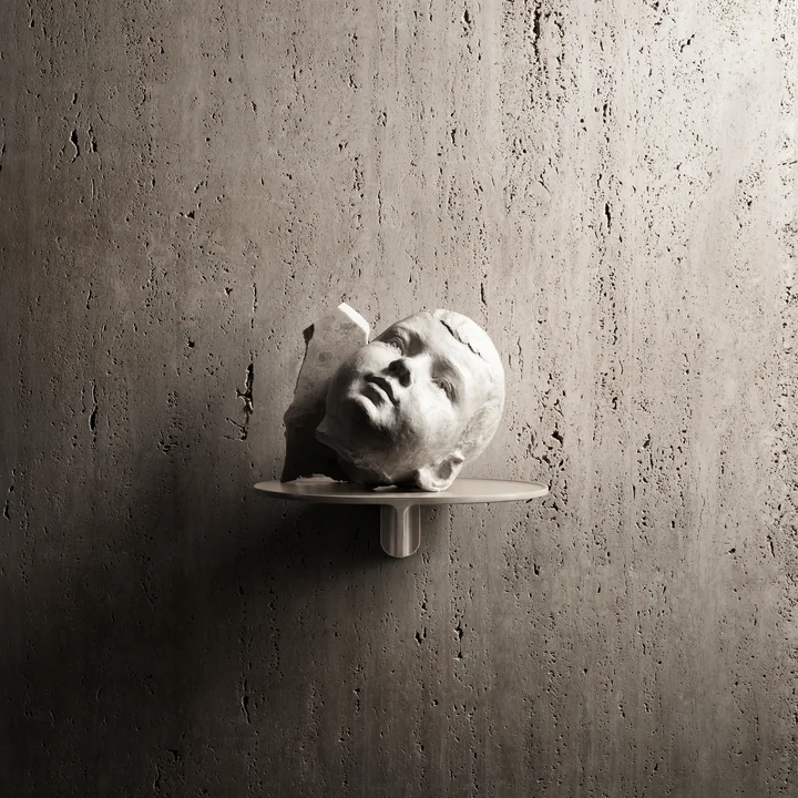 Museum wall shelf from String in beige