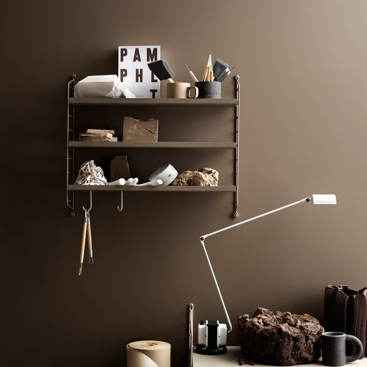 Pocket Metal from String in taupe