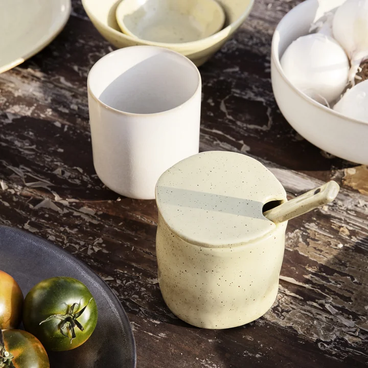 Flow Tableware and Sekki tableware by Ferm Living