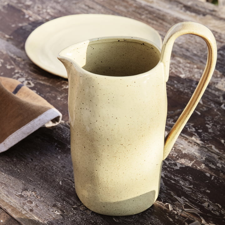 Flow Jug by ferm Living in yellow