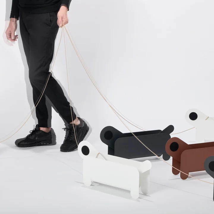 Frederik Roijé - Paper Pet Magazine rack