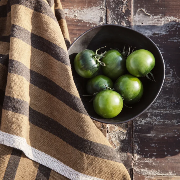Ferm Living - Hale tea towel and Flow bowl
