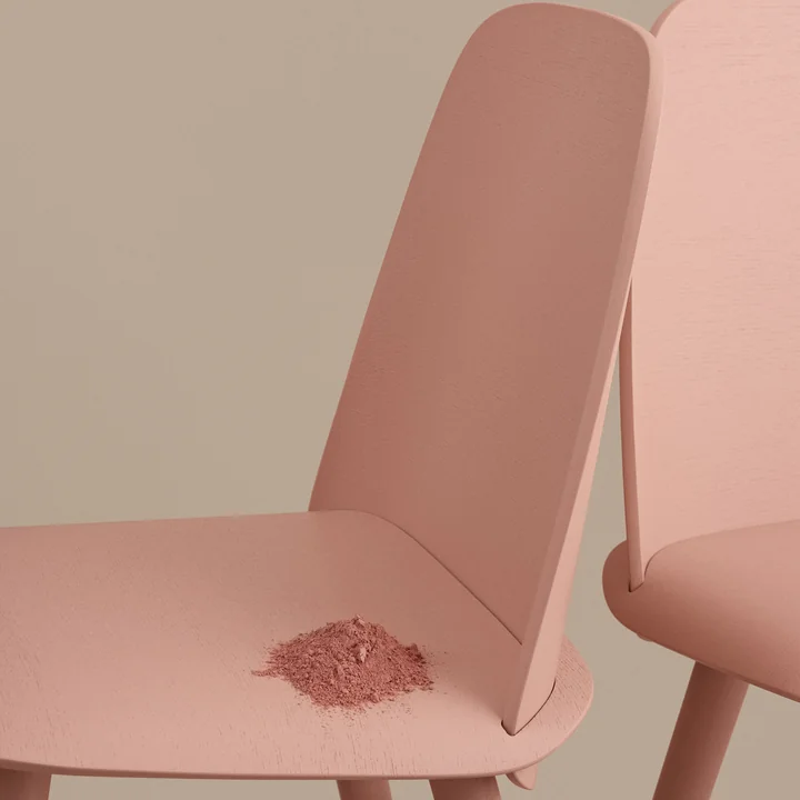 Nerd Chair from Muuto In tan rose