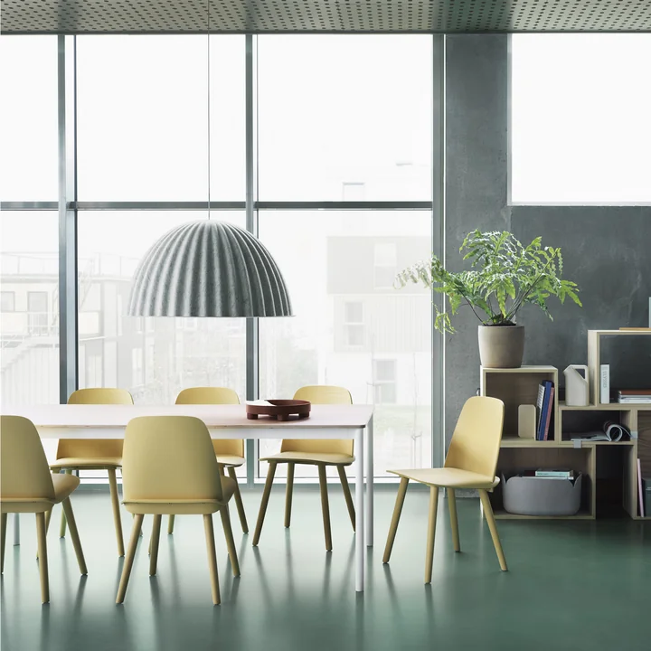 Nerd Chair from Muuto in yellow