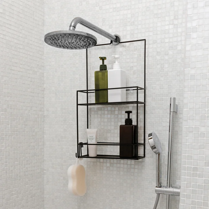 Cubiko Shower tray from Umbra in black