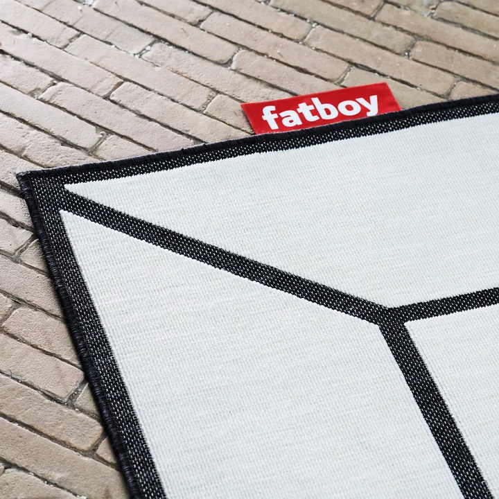 Carpretty Grand Frame outdoor rug 200 x 290 cm from Fatboy in off-white