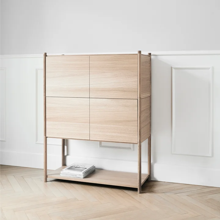 Sceene Shelving system from Gejst