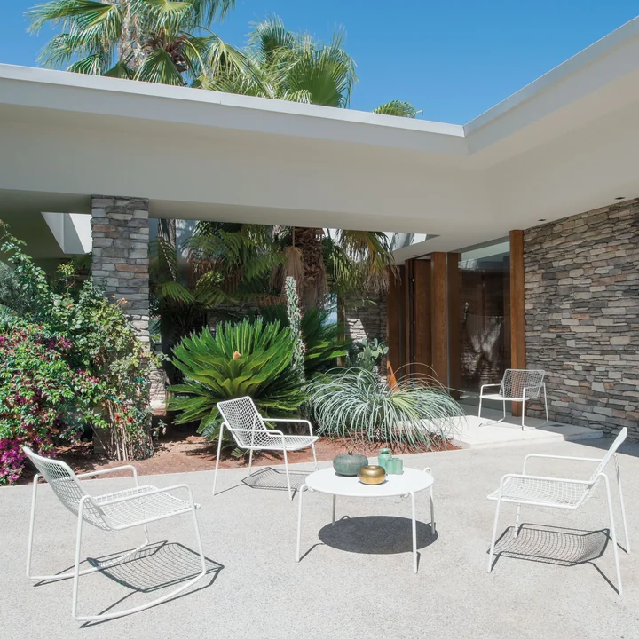 Rio R50 lounge chair from Emu on the terrace