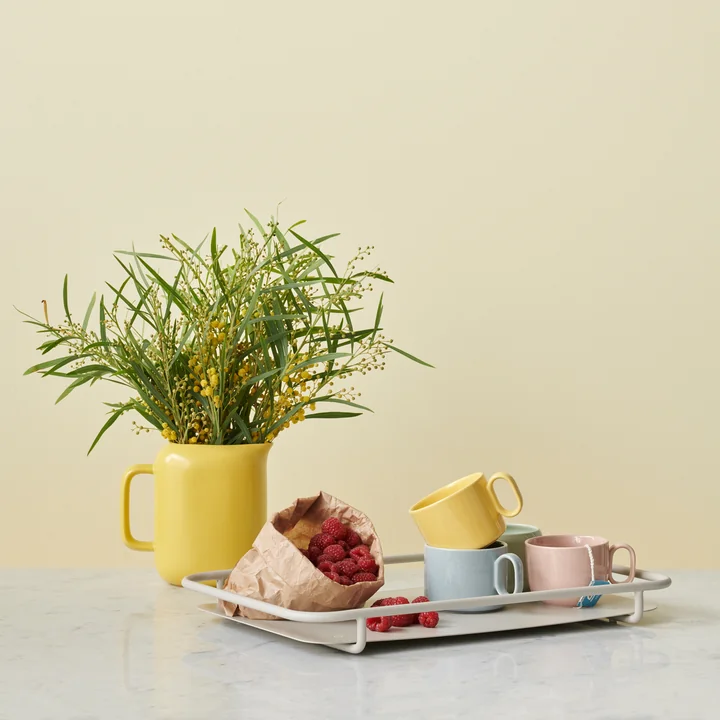 Carry-On Serving tray and Mix'n'Match cup set from Rig-Tig by Stelton