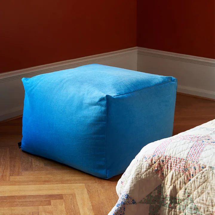 Varer Pouf from HAY In persian blue