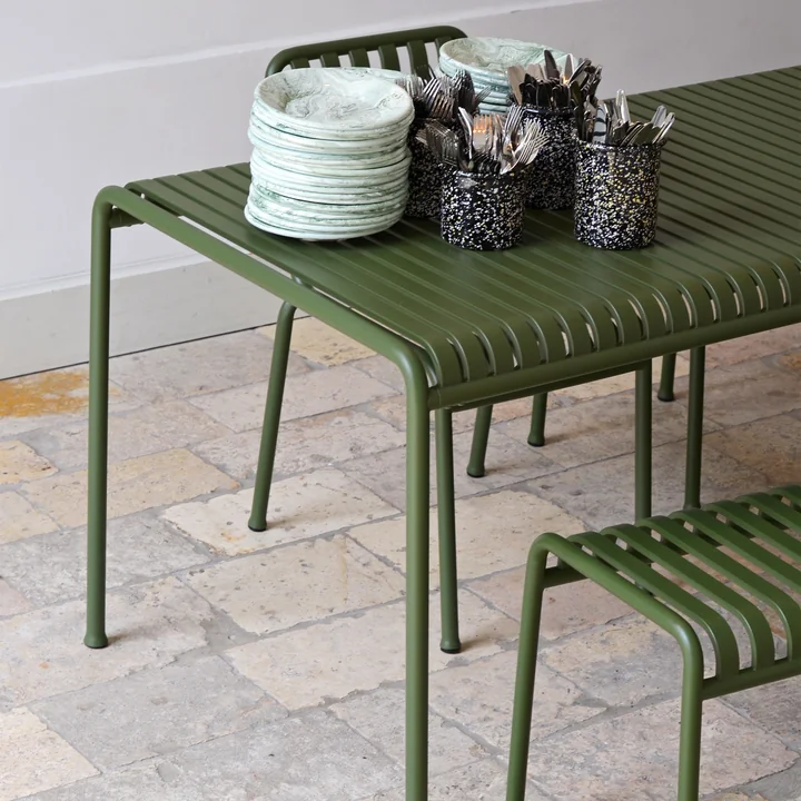 Palissade Rectangular table from HAY