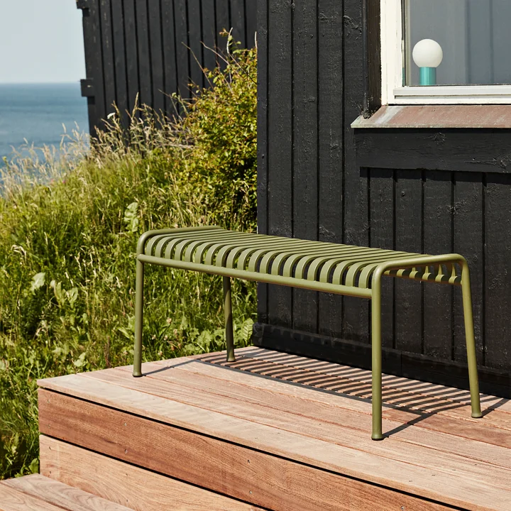 Palissade Bench from HAY in olive
