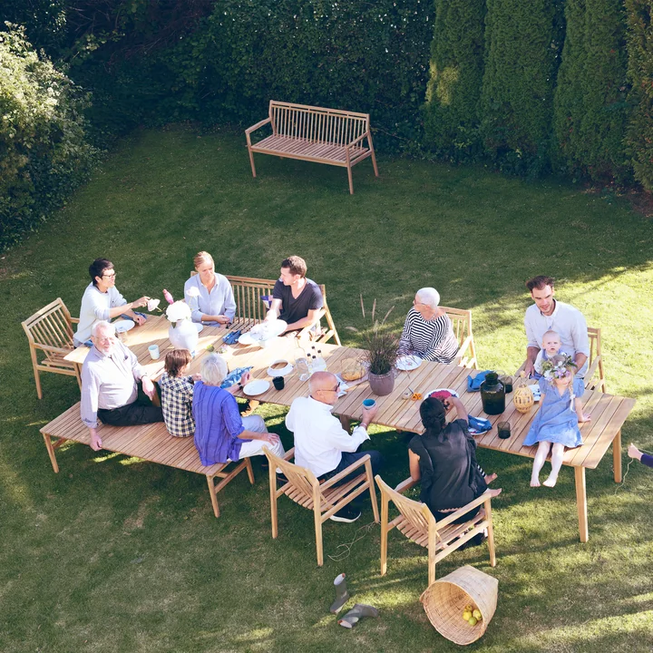 Outdoor garden furniture from FDB Møbler
