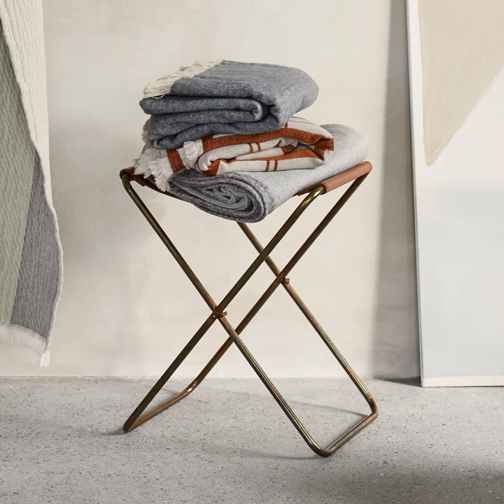 Nola Folding stool from Broste Copenhagen
