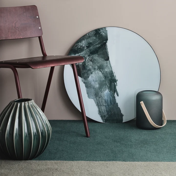 Wide Vase and Ole chair from Broste Copenhagen