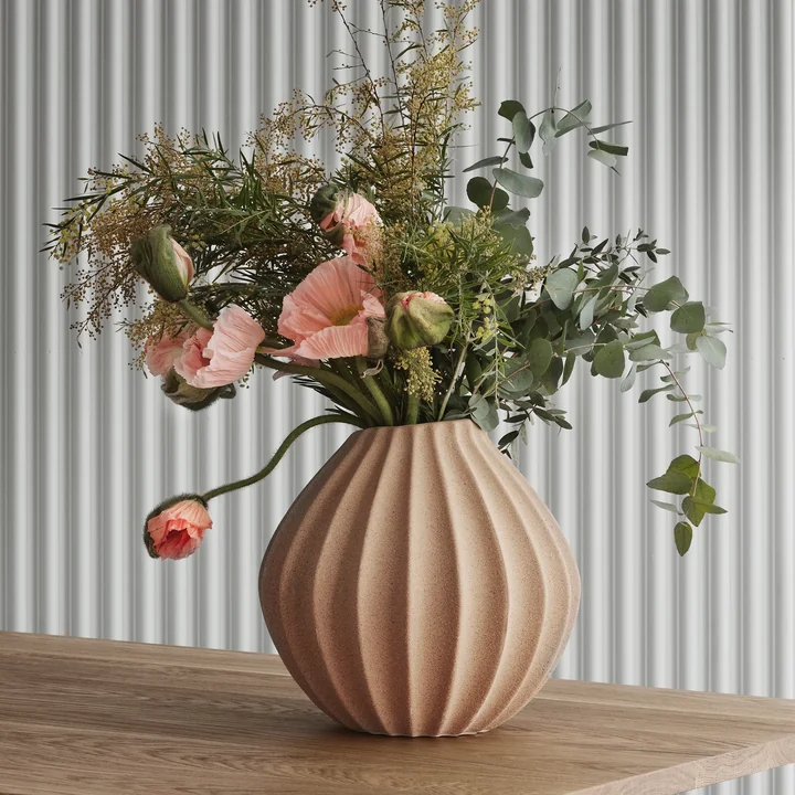 Wide Vase - indian tan from Broste Copenhagen