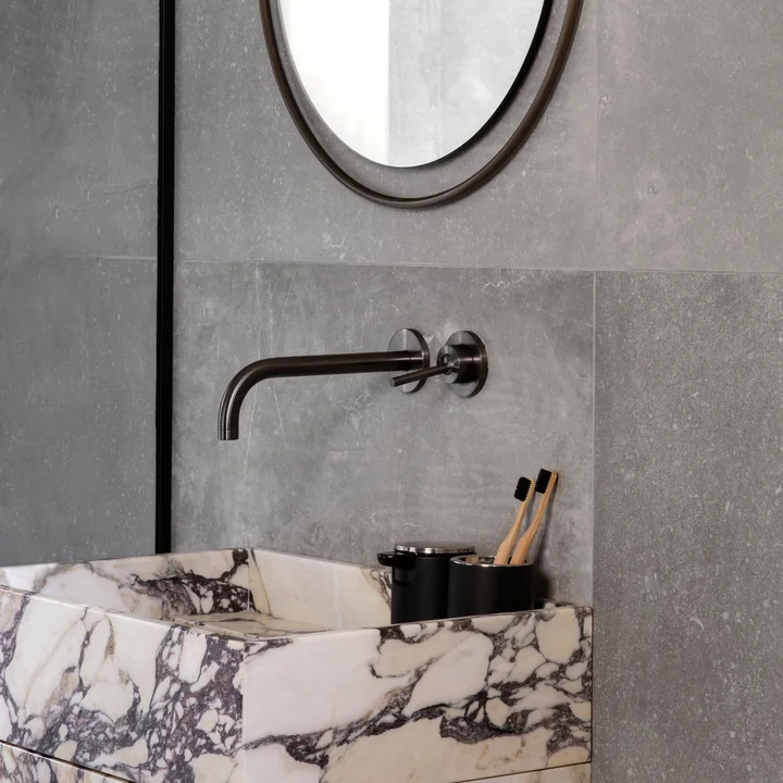 Bath Toothbrush holder and soap dispenser from Audo