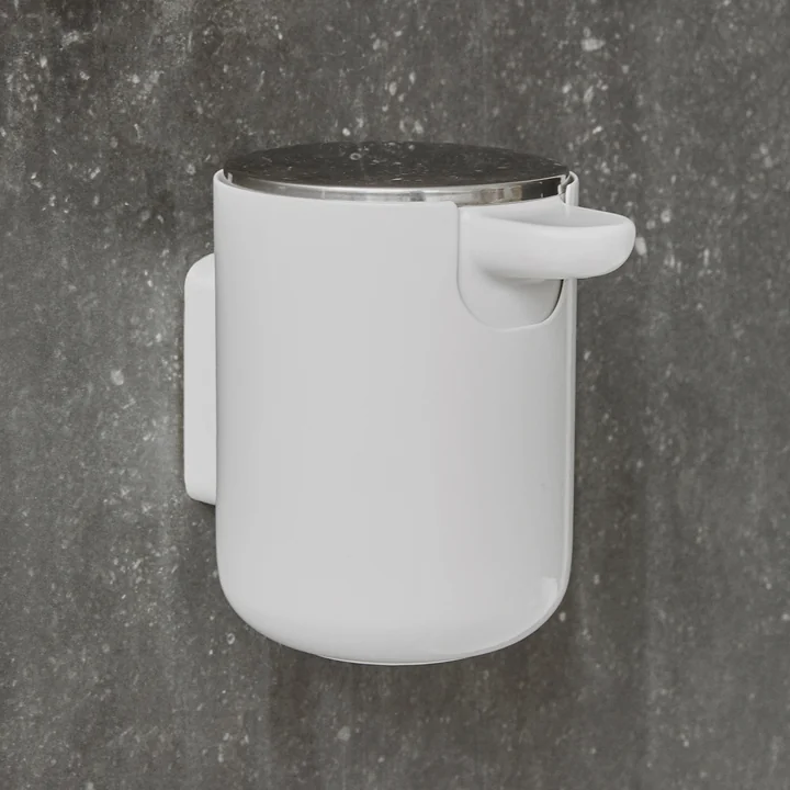 Bath Soap dispenser wall mounted from Audo in white