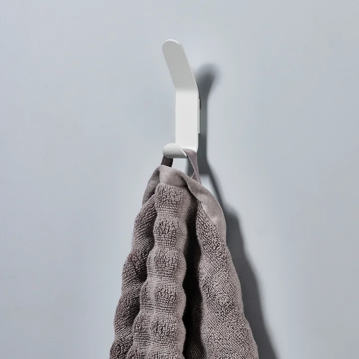 A-Double Hook Wardrobe hook from Zone Denmark in white