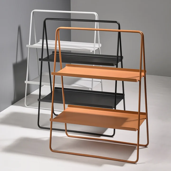 A-Table from Zone Denmark in amber, white, black