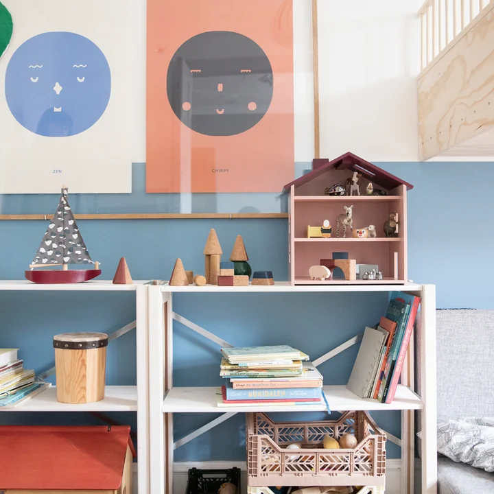 Harbour boat, building Village blocks and Harbour dollhouse from Nofred