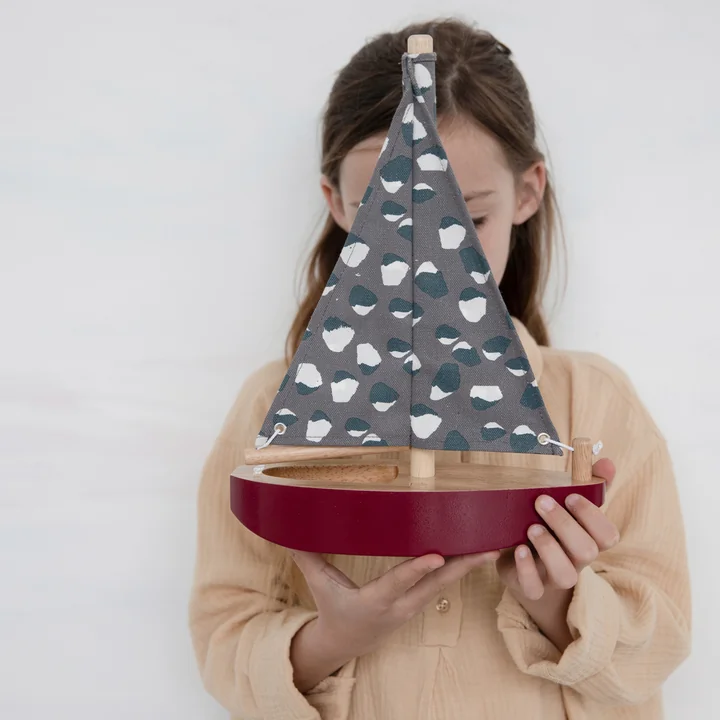 Harbour Boat from Nofred in burgundy