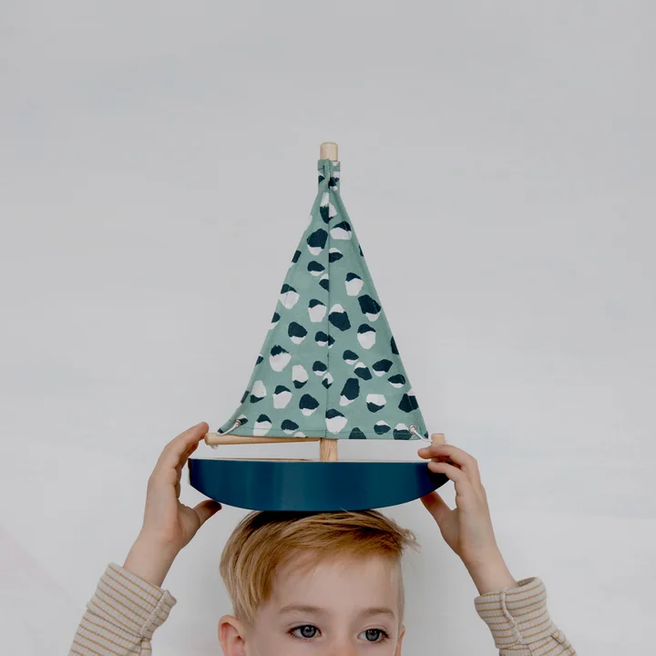 Harbour Boat from Nofred in petrol blue