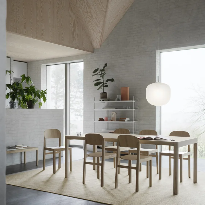 Rime Pendant lamp from Muuto above the dining table