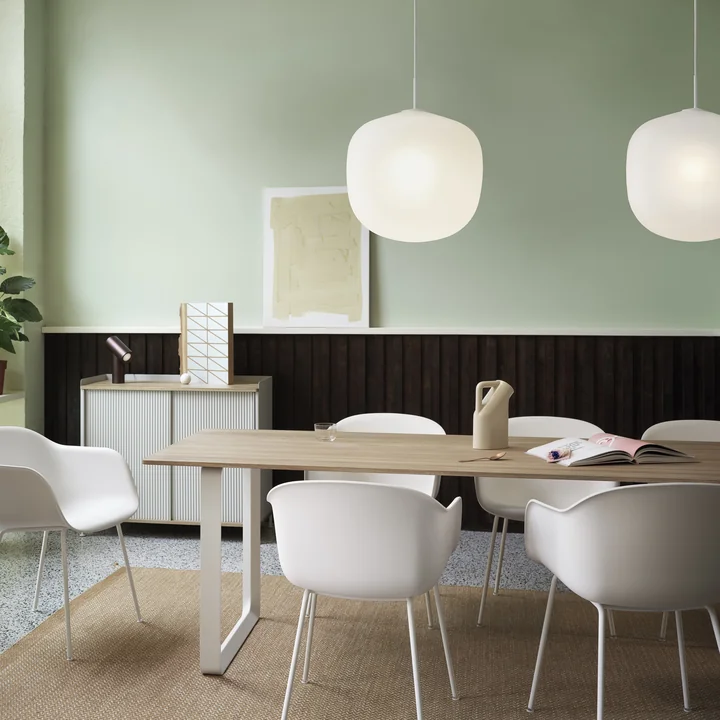 Rime Pendant lamp from Muuto above the dining table