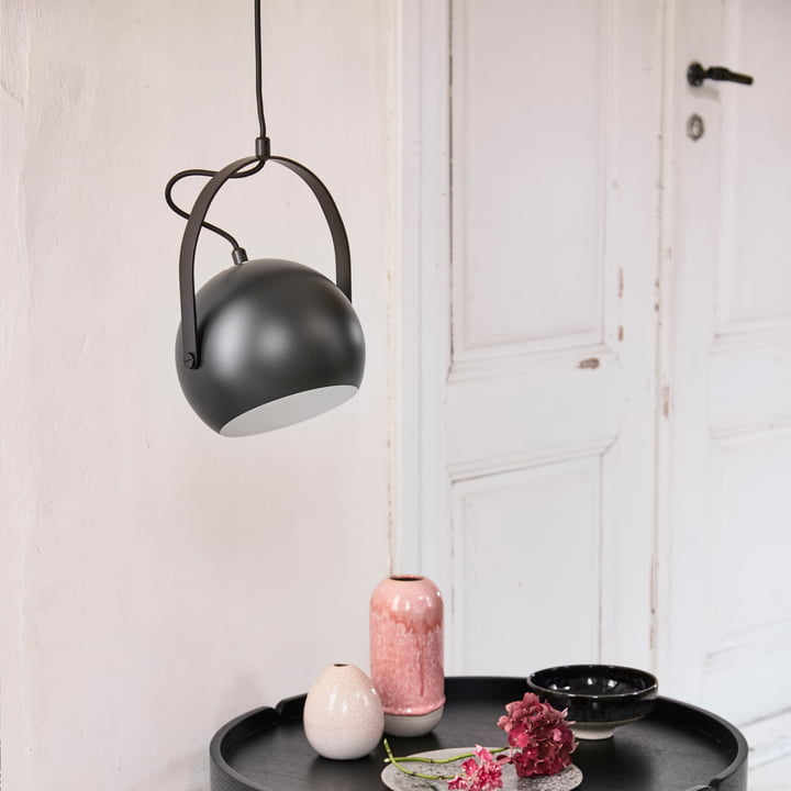 Ball Pendant lamp with handle from Frandsen