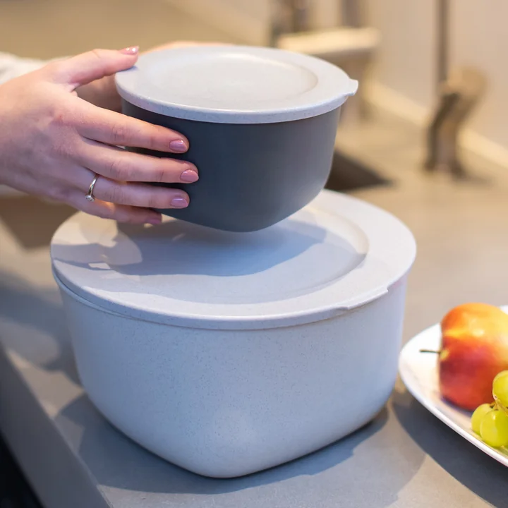 Connect Storage tins (Organic) from Koziol