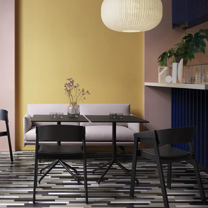 Cover Chair from Muuto in black / black