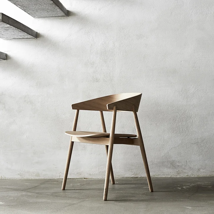 AC2 Chair from Andersen Furniture in white pigmented oak