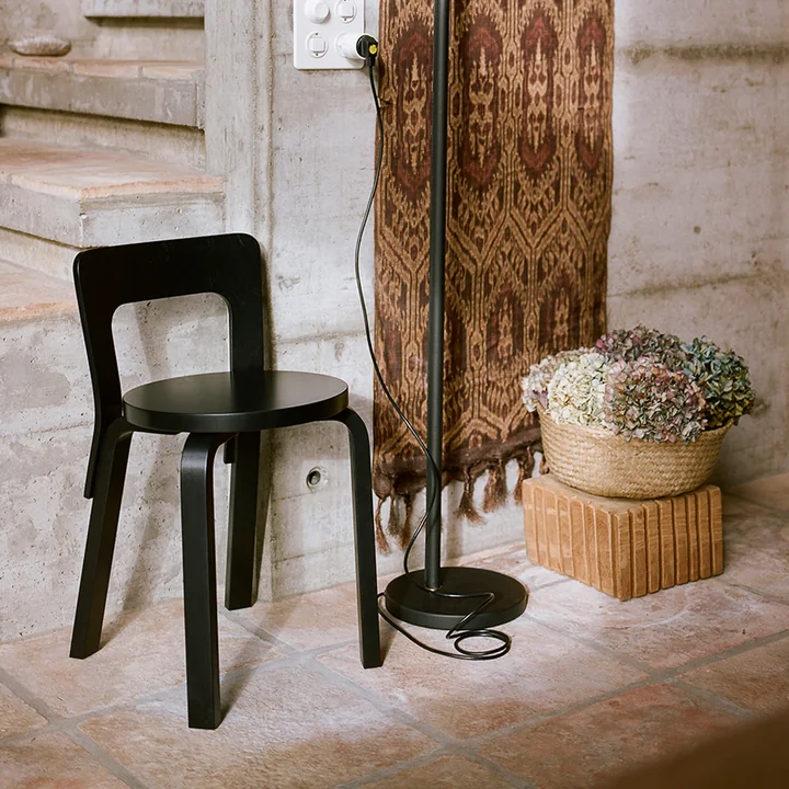 65 chair by Artek in black