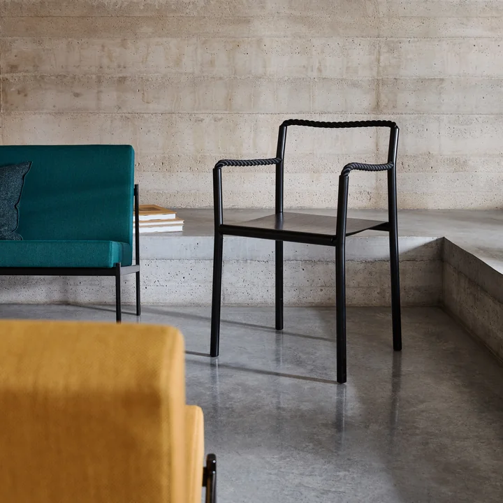 Rope Chair by Artek in black