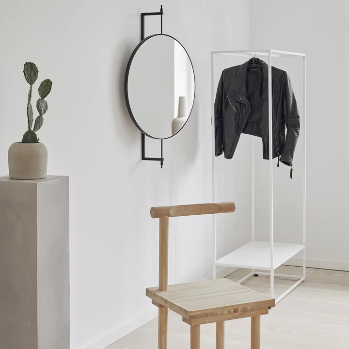 Grid wardrobe by Kristina Dam Studio in white