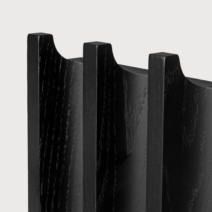 Column hook by Kristina Dam Studio in black