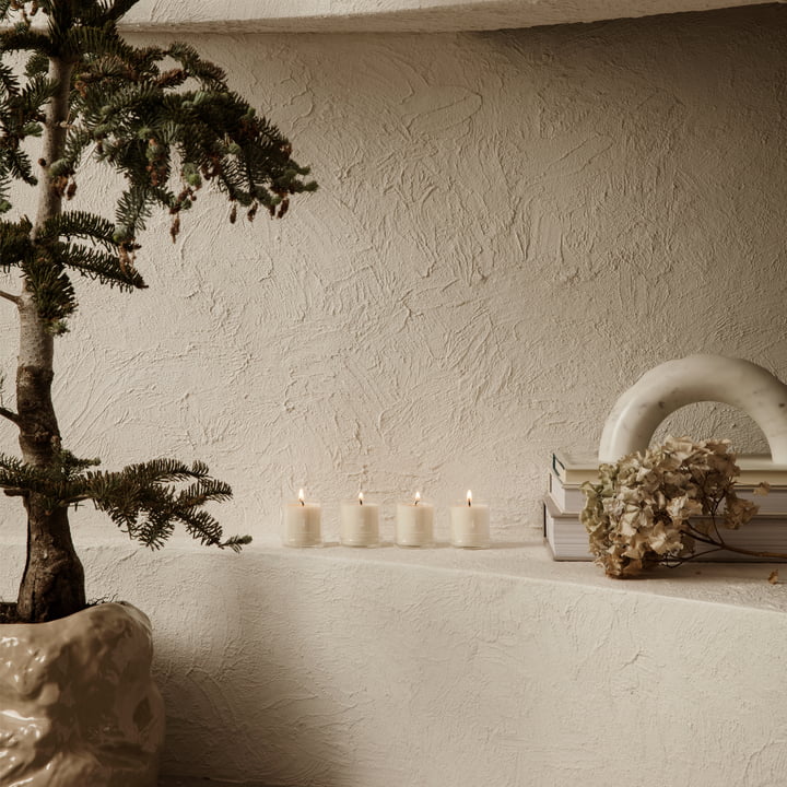 Scented advent candles from Ferm Living