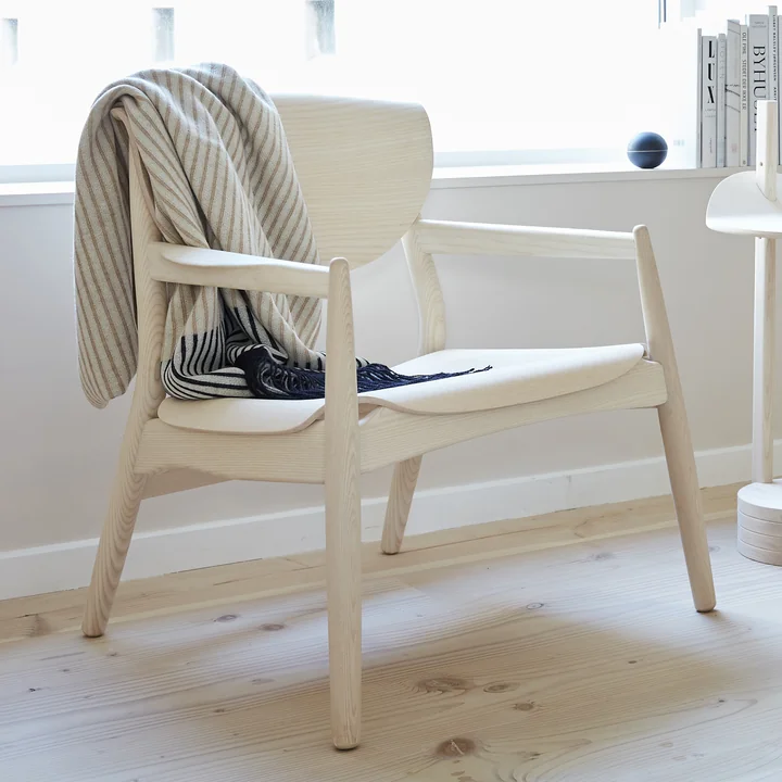 Origin Lounge Chair, ash from Form & Refine